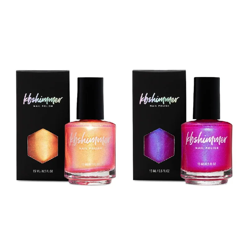 nail polish sketch line-KBShimmer - Lacquer Combo - Summer Vibes - Set 9