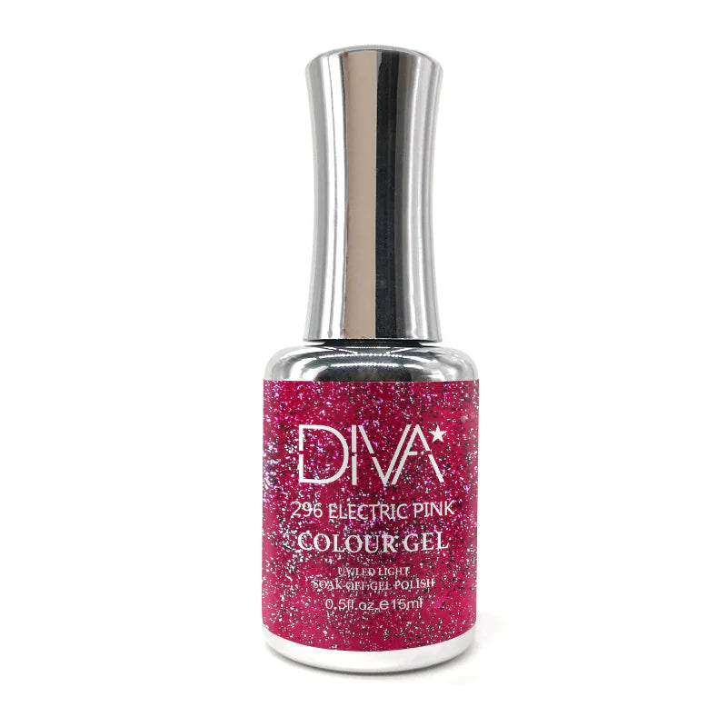 nail polish moonbeam glow-DIVA 296 - Electric Pink