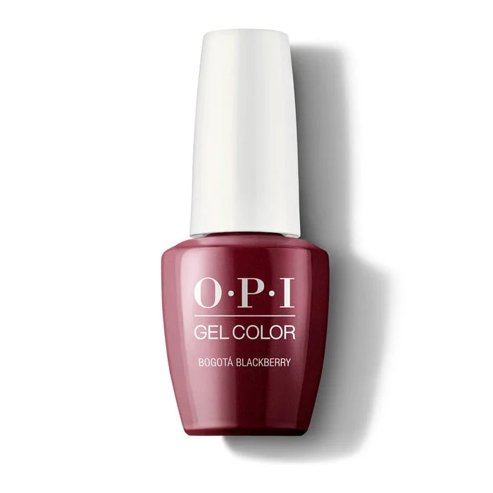 nail polish venus gold-OPI GelColor Gel Polish GCF52 (15ml) Bogota Blackberry