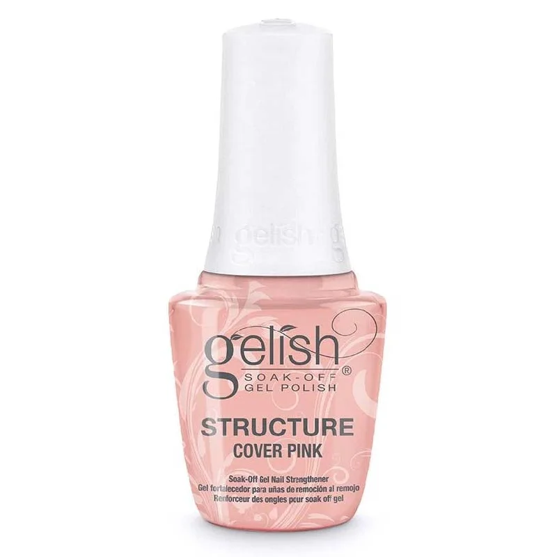 nail polish wave purple-Gelish Structure Gel Soak Off Cover Pink (Brush-on Formula) 15ml