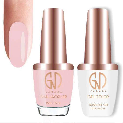 nail polish grain sand-GND Duo Gel & Lacquer 035 Thats My Pink