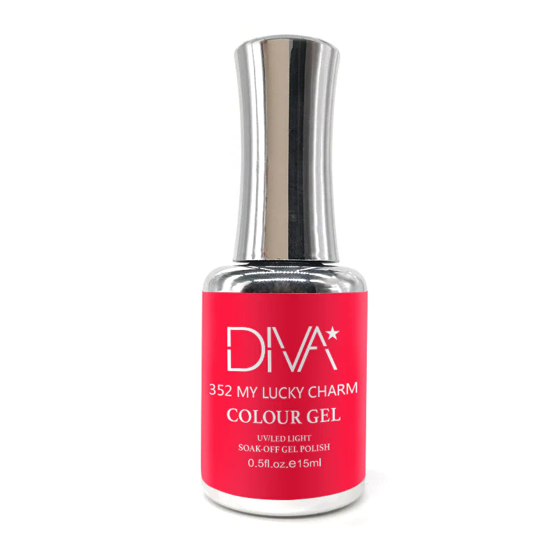 nail polish flake shine-DIVA 352 - My Lucky Charm