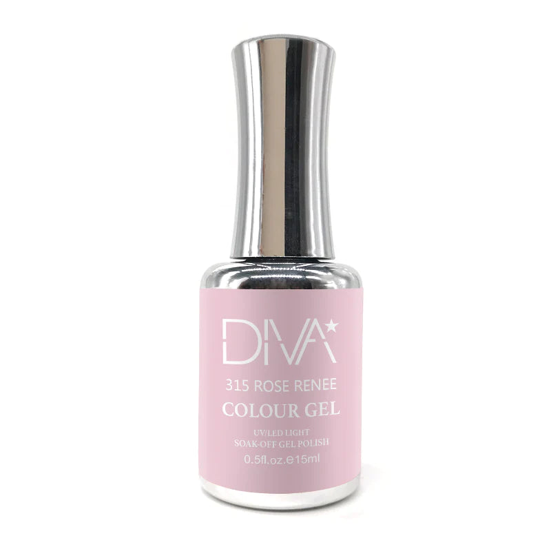 nail polish smoke curl-DIVA 315 - Rose Renee