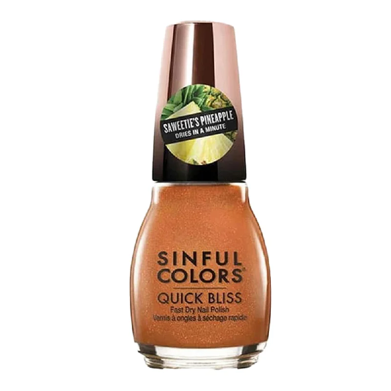 nail polish moonbeam glow-SinfulColors Quick Bliss Nail Polish 15.0ml 3002 COLADA MAMA