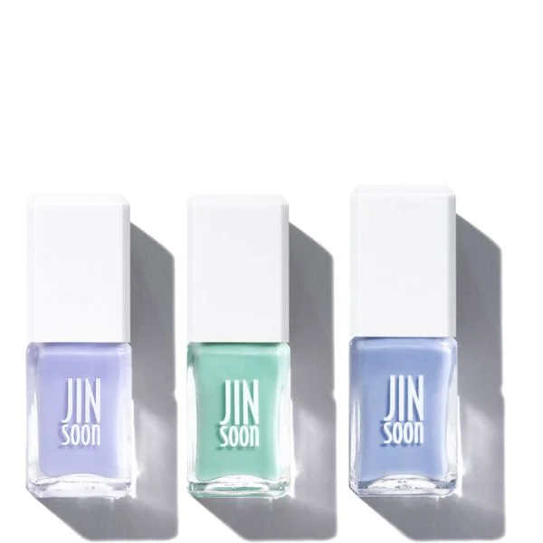 nail polish peak gleam-JINsoon - Nail Polish Combo - Glazed Glass Summer 2024 Collection 0.37 oz