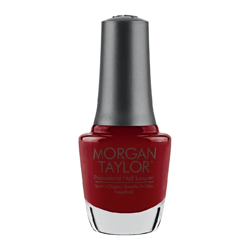 nail polish snowflake fall-Morgan Taylor Nail Lacquer - Ruby Two-Shoes*