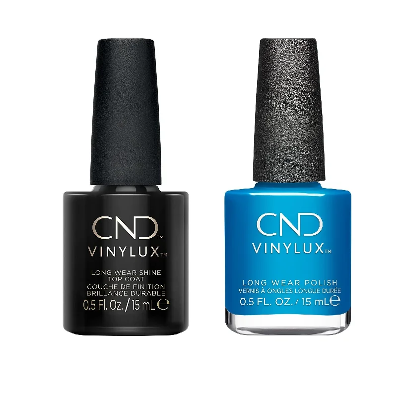 nail polish dune shadow-CND - Vinylux Topcoat & What's Old Is Blue Again 0.5 oz - #450