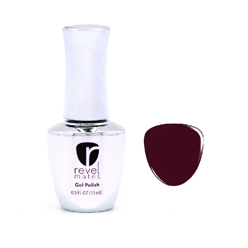 nail repair with support-infused gel-G252 Roister Red Crème Gel Polish