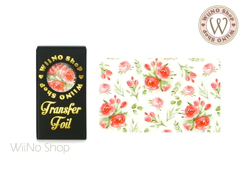 Nail art decoration pioneer-Flower Nail Transfer Foil (FL-B-03)