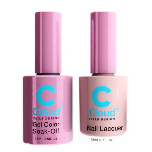 nail polish dune shadow-Cloud #085 by Chisel Gel & Nail Lacquer Duo (15ml)