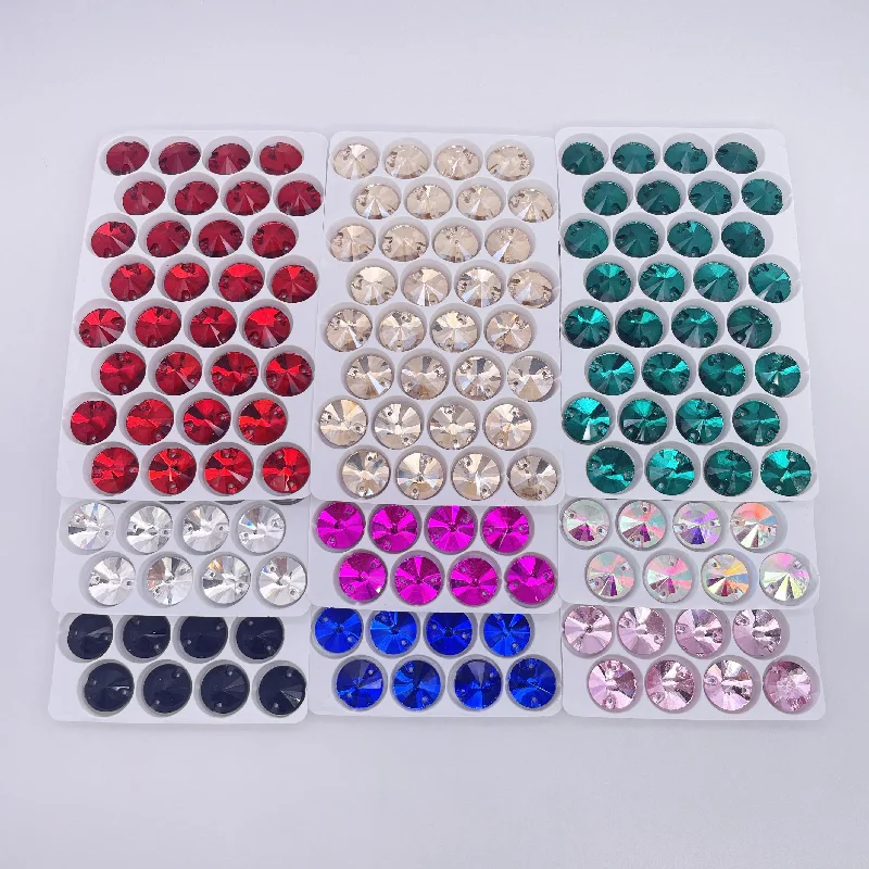 Nail rhinestone shine care-Round | 14*14mm | Flatback Rhinestones