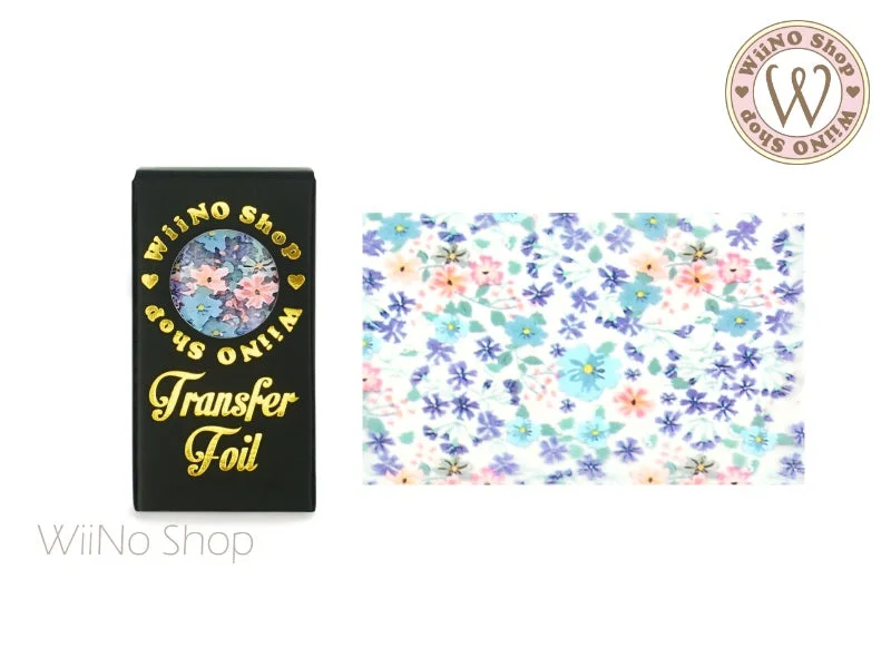 Nail art decoration new arrival-Flower Nail Transfer Foil (FL-17)