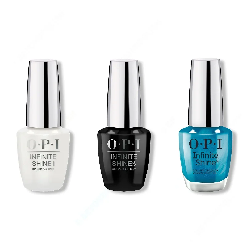 nail polish sparkle coarse-OPI - Infinite Shine Combo - Base, Top & MillenniYUM