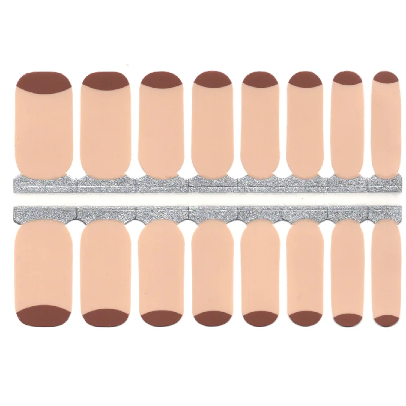 nail repair for nail repair seasonal care kit-Nude Beige and Brown French