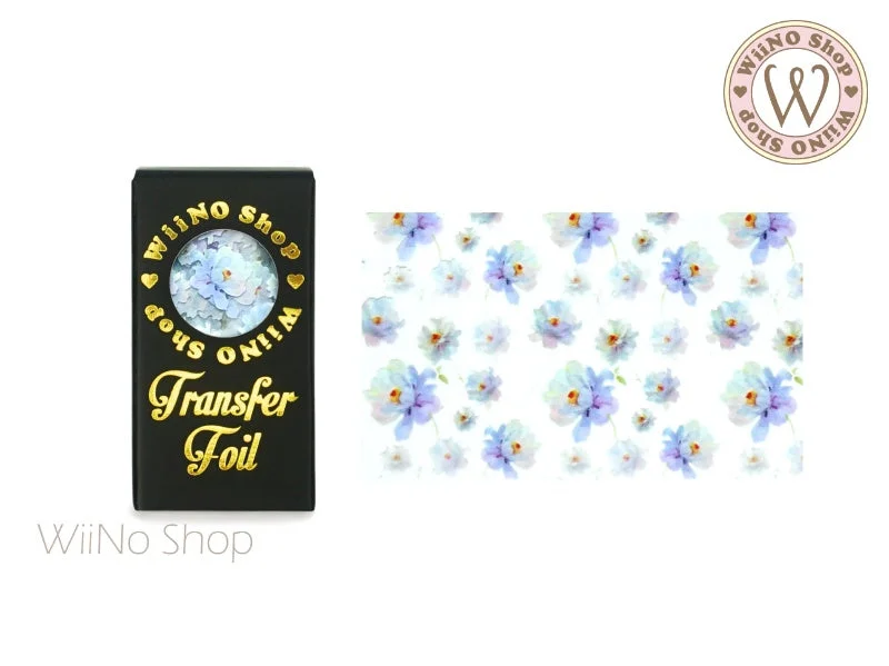 Nail art decoration folk-Vintage Flower Nail Transfer Foil (FL-V-10)