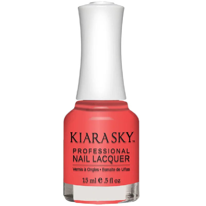 nail polish crystal facet-Kiara Sky - Nail Lacquer - Feeling Beachy! 0.5 oz - #N586