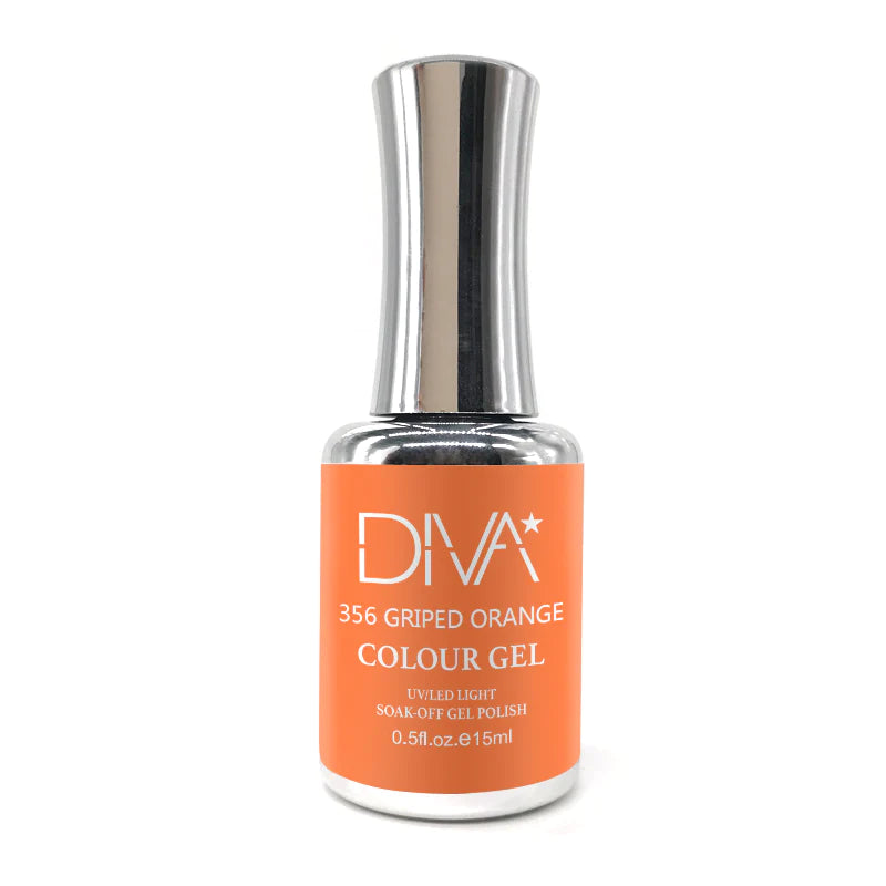 nail polish gleam faint-DIVA 356 - Griped Orange