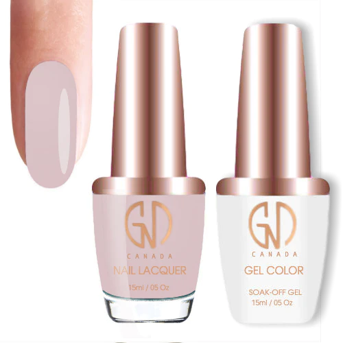 nail polish monsoon gray-GND Duo Gel & Lacquer 041 Queen Pink