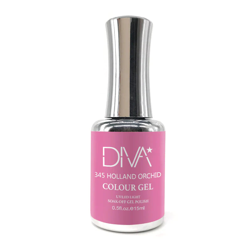 nail polish ridge line-DIVA 345 - Holland Orchid