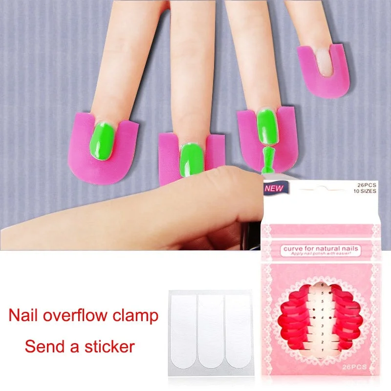 nail repair for nail health improvement-Pink Molds Palisade clips