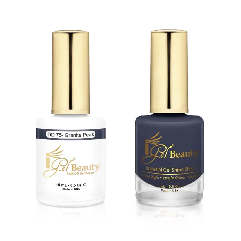 nail polish moon glow-iGel DD075 Gel Polish & Lacquer Duo (15ml) Granite Peak