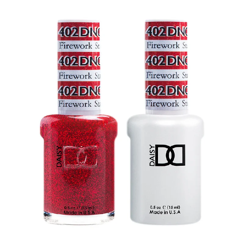 nail polish gale force-DND #402 Daisy Gel Polish & Lacquer Duo (15ml) Firework Star