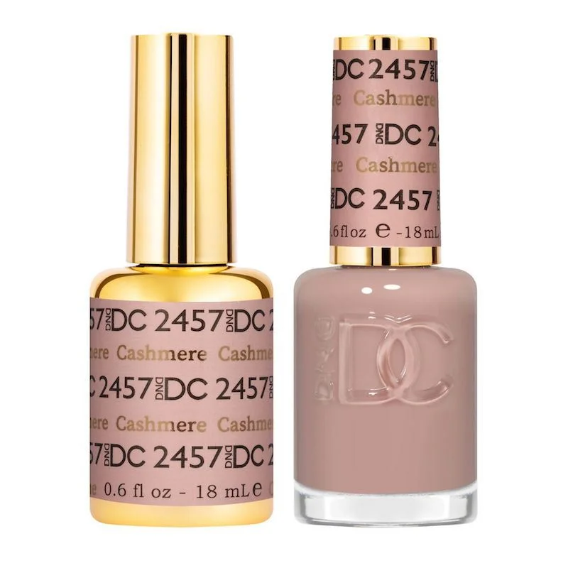 nail polish goal post-DND #2457 DC Gel Polish & Lacquer Duo (15ml) Cashmere