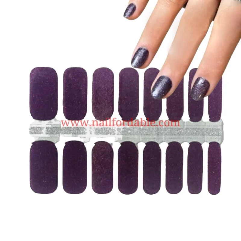 nail repair for nail repair ongoing care kit-Dark purple (glitter)