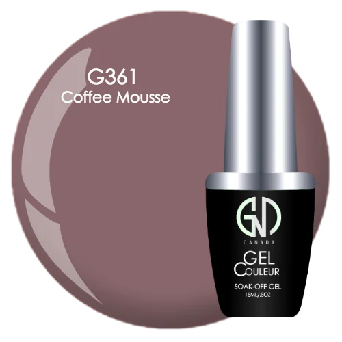 nail polish flute song-COFFEE MOUSSE GND G361 ONE STEP GEL