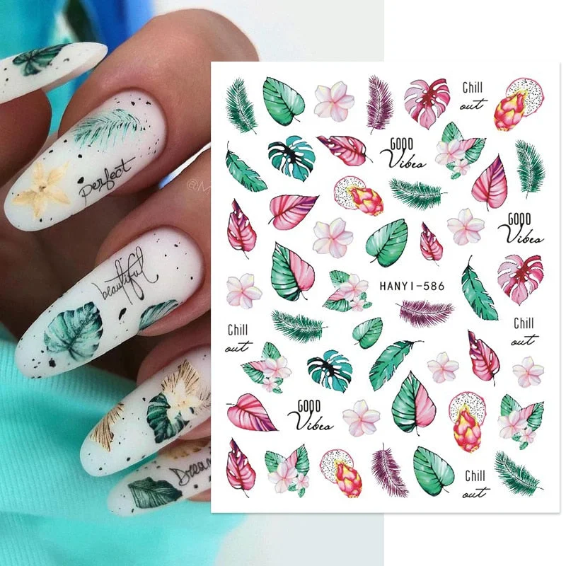 nail repair for nail repair new care kit-1Sheet 3D Nail Sticker