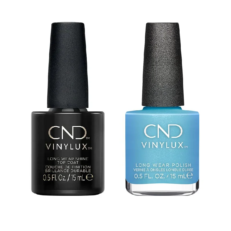 nail polish monsoon gray-CND - Vinylux Topcoat & Hippie-Ocracy 0.5 oz - #461