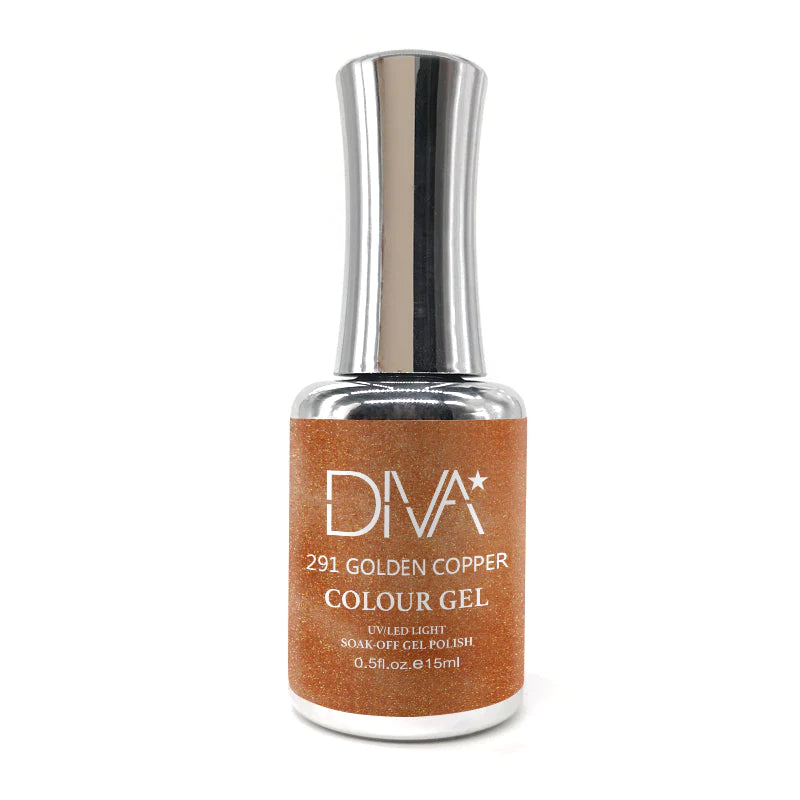 nail polish orbit blue-DIVA 291 - Golden Copper