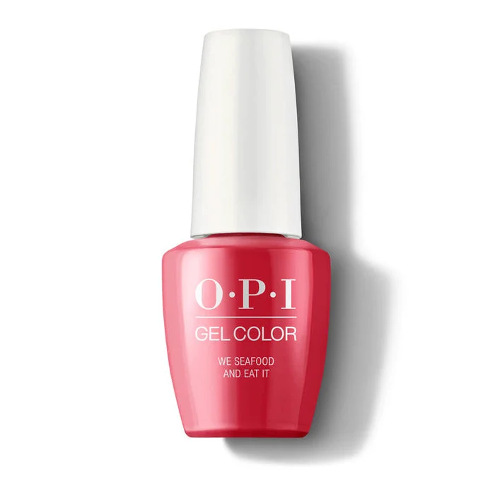 nail polish weights lift-OPI GelColor Gel Polish GCL20 (15ml) We Seafood And Eat It