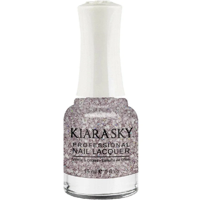 nail polish overtime gold-Kiara Sky - Sweet Plum 0.5 oz - #N497