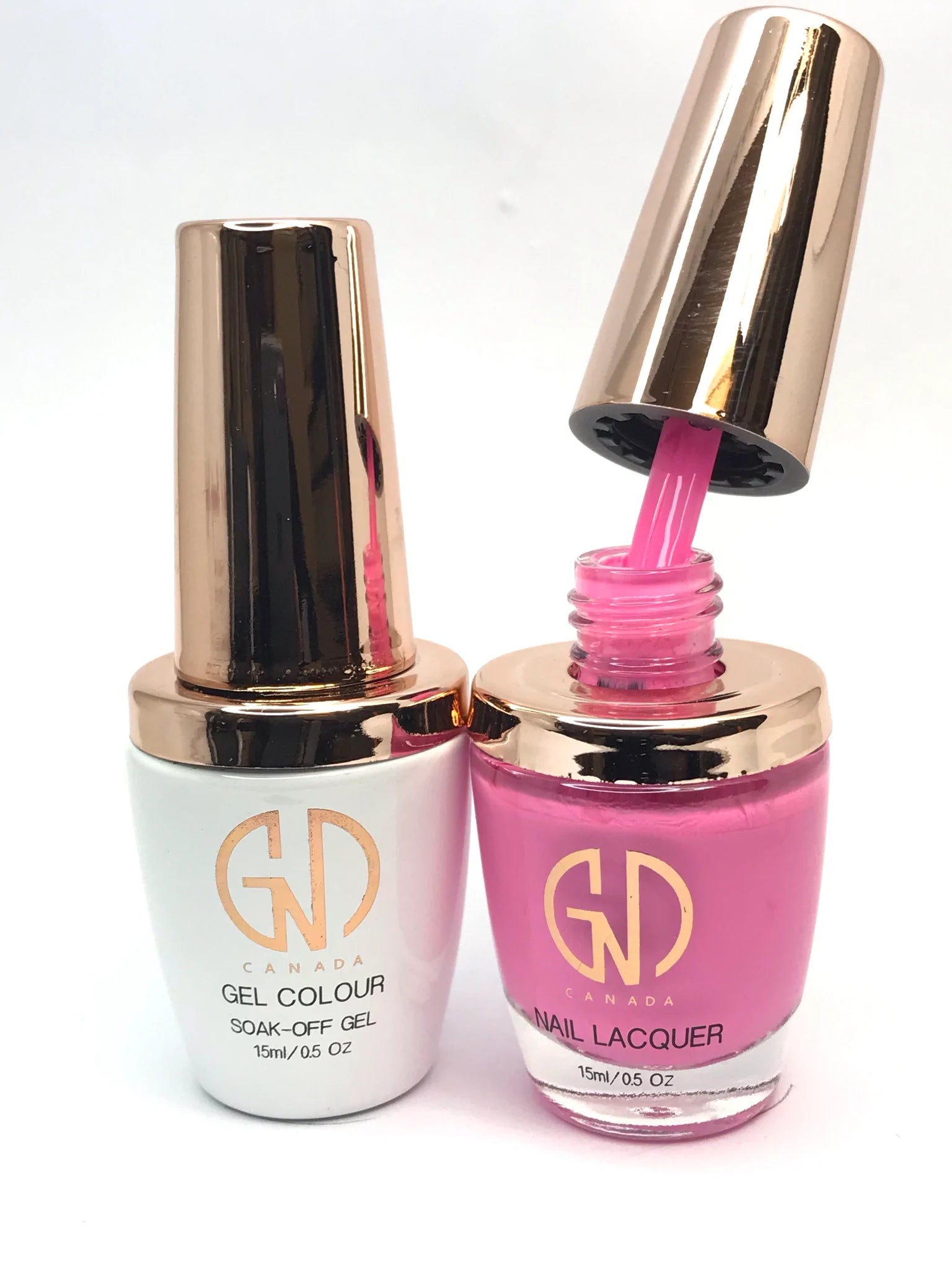 nail polish quartz vein-GND Duo Gel & Lacquer 063 Pink So Sweet