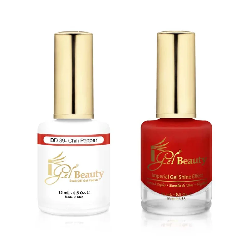 nail polish noon glare-iGel DD039 Gel Polish & Lacquer Duo (15ml) Chili Pepper