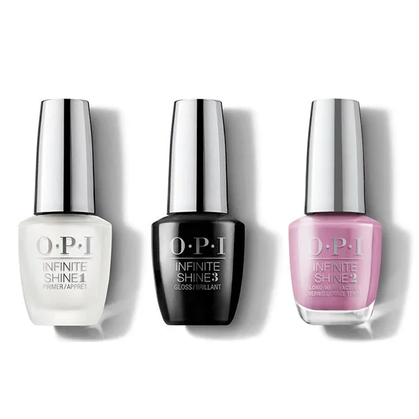 nail polish candle flame-OPI - Infinite Shine Combo - Base, Top & Incognito Mode