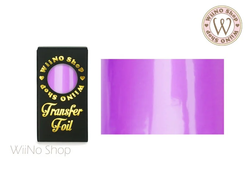 Nail art decoration acoustic-Purple Pearlized Nail Transfer Foil (PR-07)