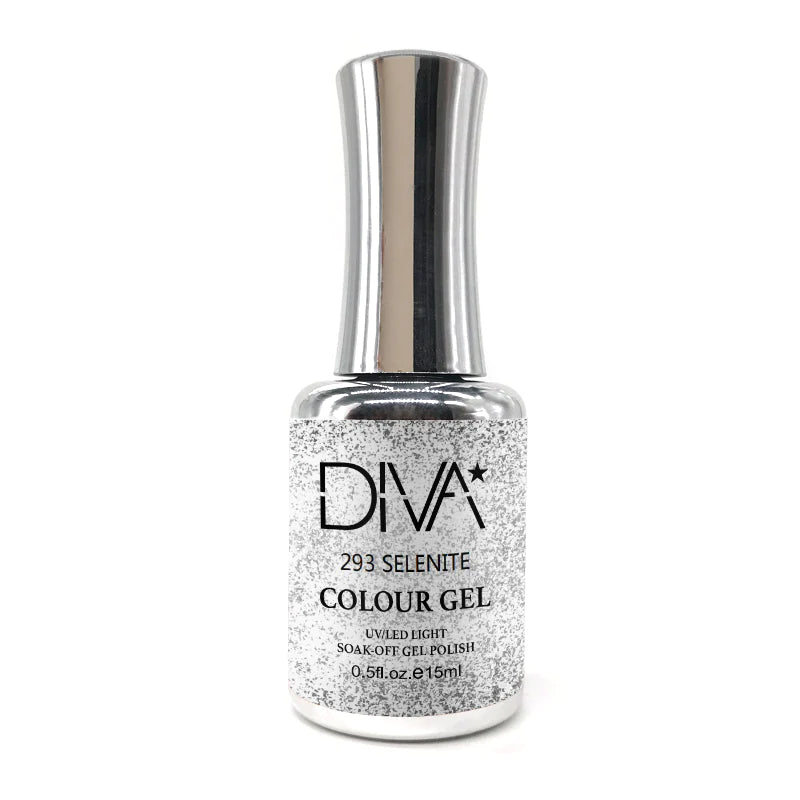 nail polish asteroid gray-DIVA 293 - Selenite