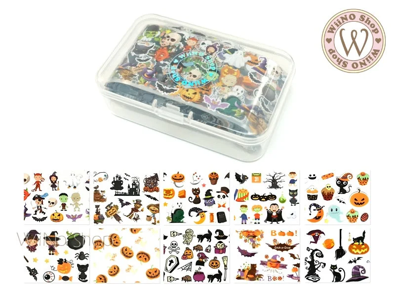 Nail art decoration rare-Halloween Transfer Foil Nail Art Decoration Set (H02)