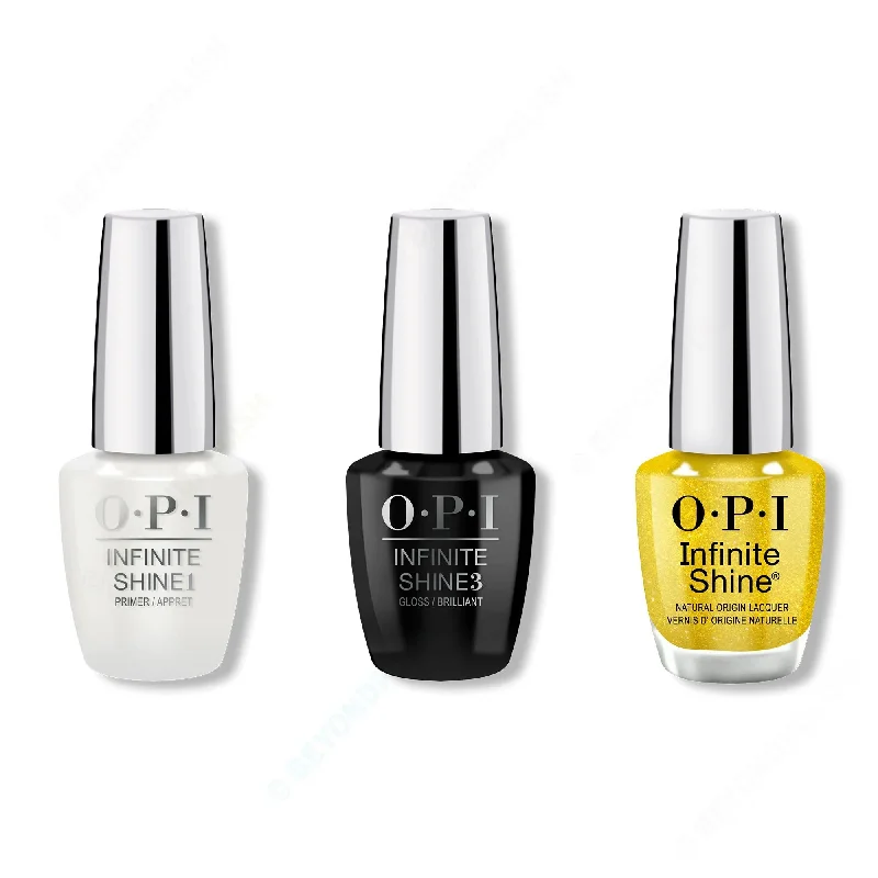 nail polish planet ring-OPI - Infinite Shine Combo - Base, Top & Funshine