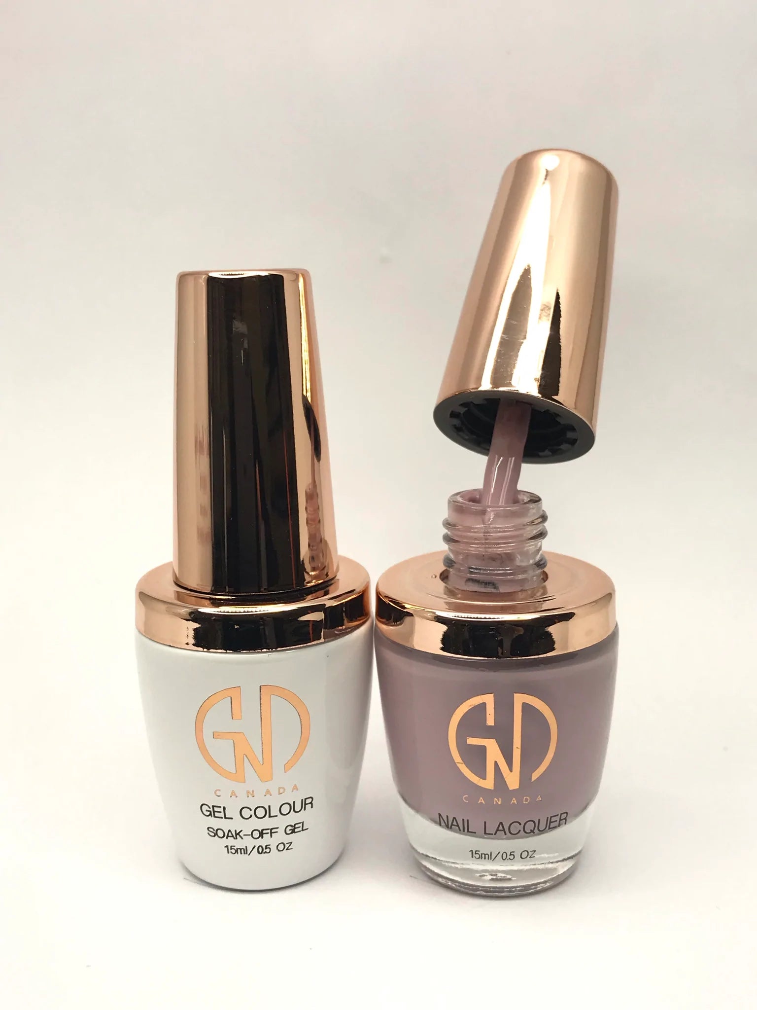 nail polish jupiter swirl-GND Duo Gel & Lacquer 046 Mauve For Me