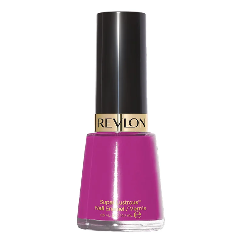 nail polish pebble gloss-Revlon Super Lustrous Nail Enamel 14.7ml 917 PLUM SEDUCTION