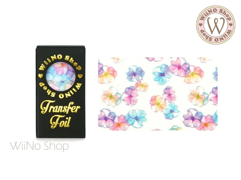 Nail art decoration bid-Flower Nail Transfer Foil (FL-10)