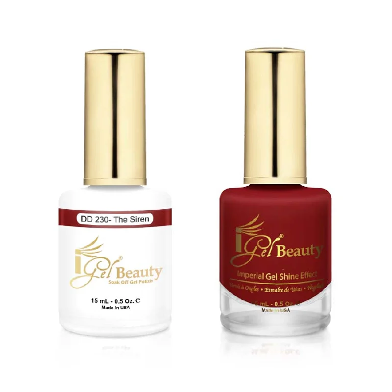 nail polish noon heat-iGel DD230 Gel Polish & Lacquer Duo (15ml) The Siren