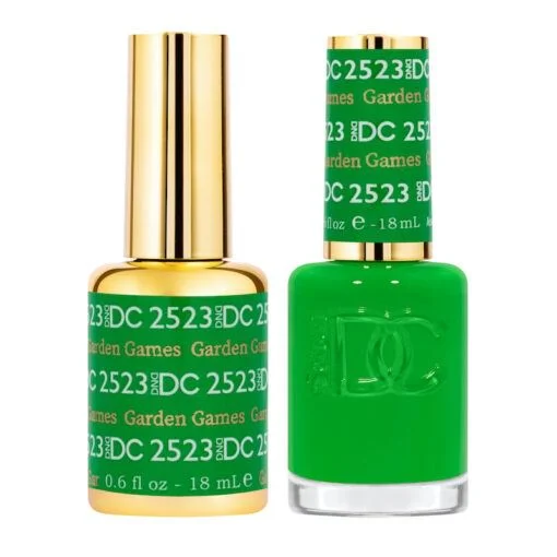 nail polish grain sand-DND #2523 DC Gel Polish & Lacquer Duo (15ml) Garden Games