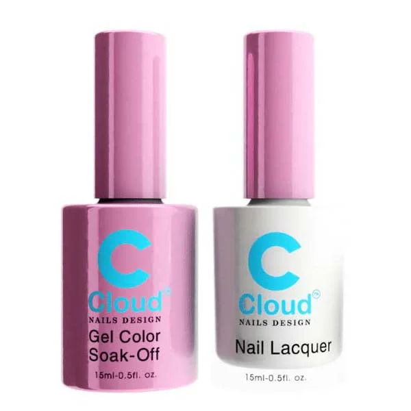 nail polish tomb red-Cloud #039 by Chisel Gel & Nail Lacquer Duo (15ml)