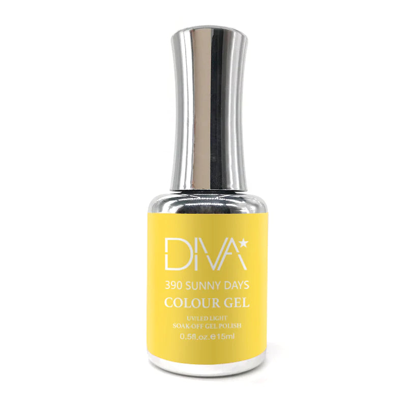 nail polish rainbow bend-DIVA 390 - Sunny Days