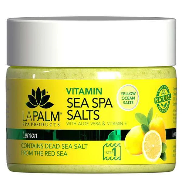 nail polish southern cross-La Palm Vitamin Sea Spa Salts Lemon