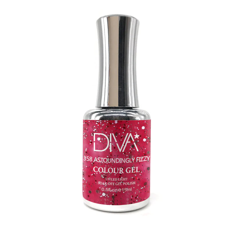 nail polish sheen subtle-DIVA 358 - Astoundingly Fizy